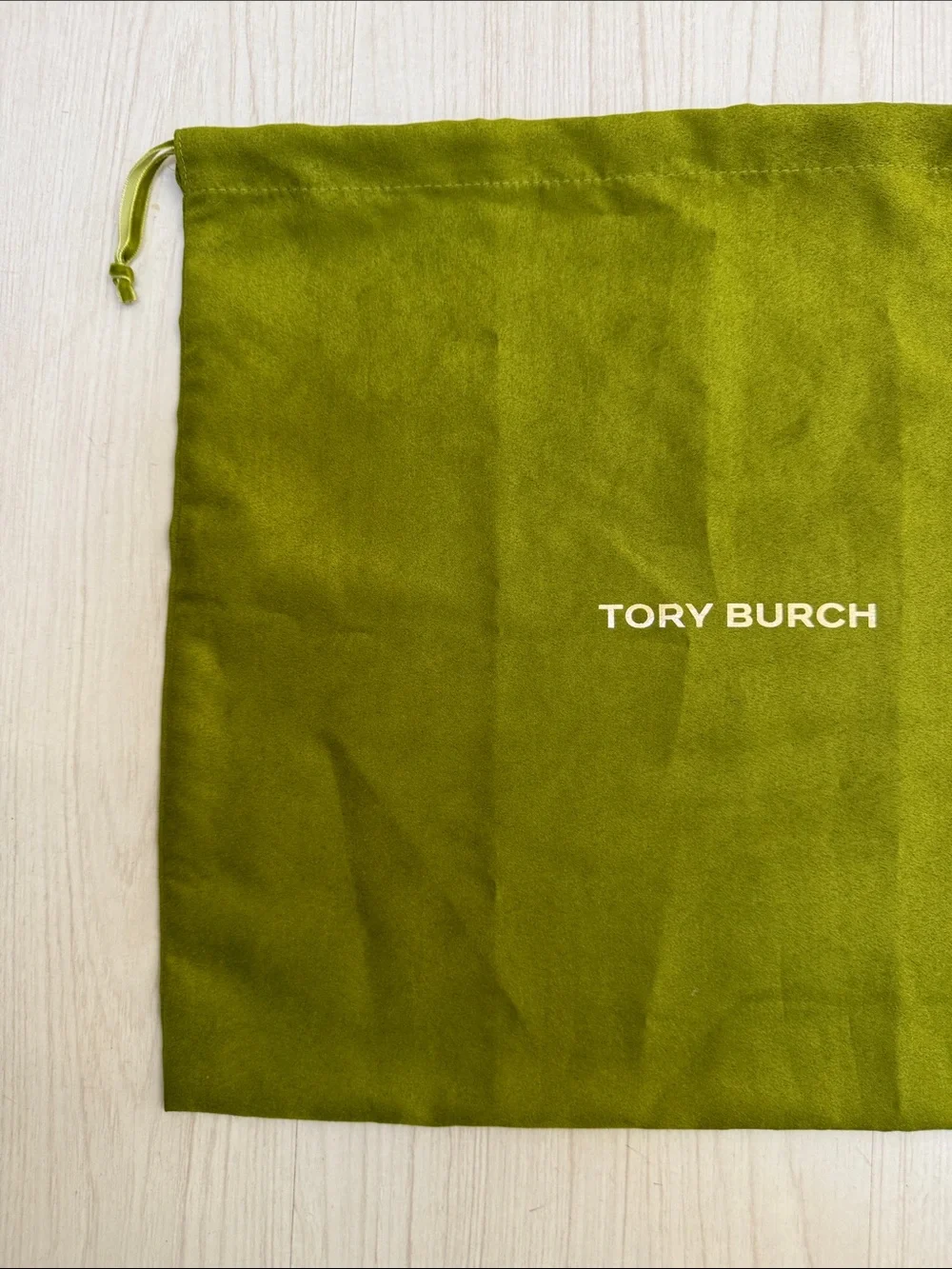 New Tory Burch Silky Drawstring Dust Bag